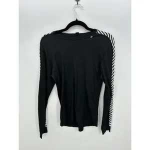 Helly Hansen Shirt Womens Large Black HH Dry Original Crew Base Layer thumbnail 2
