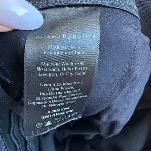 Aritzia The Group Babaton Pants Womens Large Black Jogger Pull On Ankle Ponte thumbnail 8