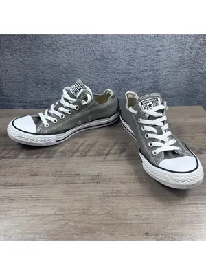 Converse All Star Green Oliva Low Top Sneakers Unisex Size 8 US EU 39 Canvas Rub thumbnail 2