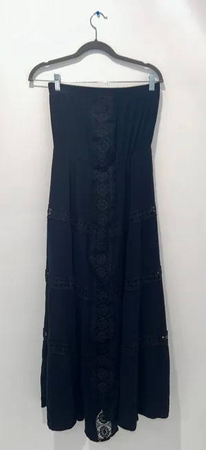 Black Maxi Dress Size M thumbnail 3