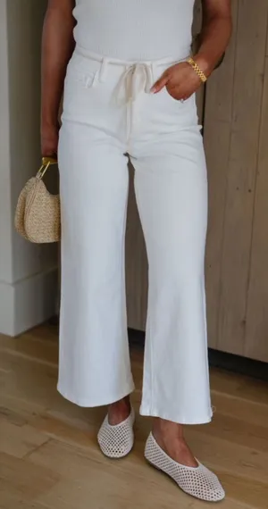These Three Boutique Off white pants thumbnail 2