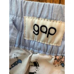 Gap Pajama Shorts Women Large White NYC Skyline Brooklyn Bridge Sleepwear thumbnail 4