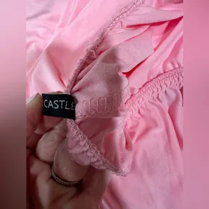 IBTOMCASTLE Multi-Way Infinity Dress XL Pink Maxi Bridesmaid Wedding Prom thumbnail 9