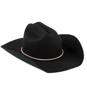 NWT Lack of Color The Ridge Black Felt Hat Size Small 55CM thumbnail 2