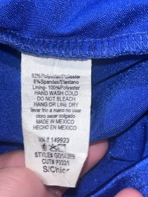 Blue Windsor Silk Dress thumbnail 6