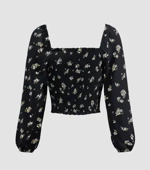 Aritzia Boutique Square Neck Top thumbnail 1