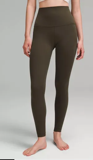 Lululemon align leggings dark olive thumbnail 1