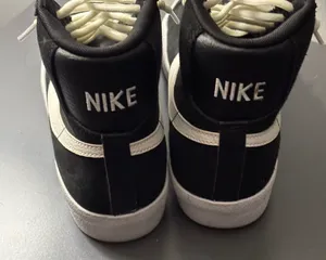 Nike black high tops woman’s size 5.5 thumbnail 2