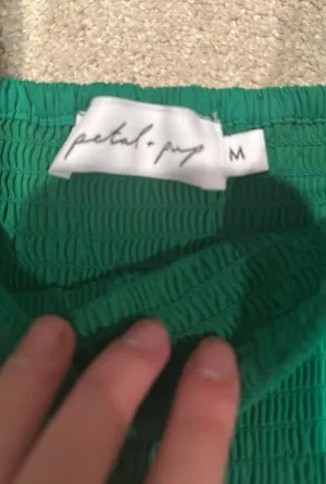 Petal and Pup Morgan Tiered Dress~Green thumbnail 7