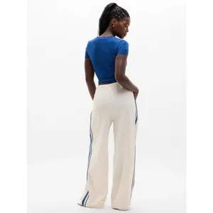 New Athleta MVP SIde Strip Track Pant 2X Plus Maritime/Bone thumbnail 7