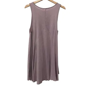 We The‎ Free People Women Oversized Swing Tank Top XS Boho Purple Sleeveless thumbnail 2