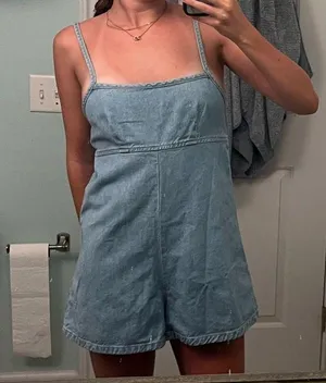 BDG Urban Outfitters Denim Dress thumbnail 1