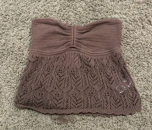 American Eagle Crochet Tube Top thumbnail 1