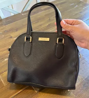 Kate Spade Black Small Handbag Domed-Flawed thumbnail 1