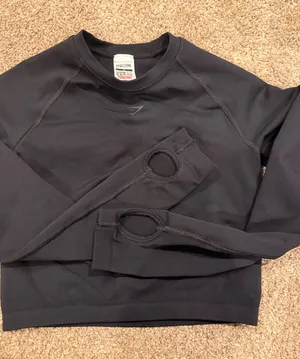Gymshark Long Sleeve Crop thumbnail 1