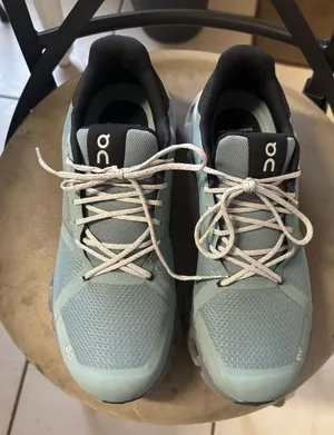 8.5 On Cloudflyer 3.0 Turquoise | sea glacier waterproof Women Running Shoes. thumbnail 1