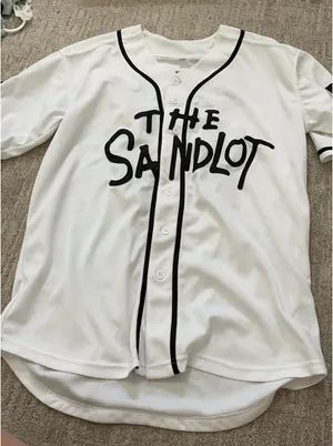 Sandlot Jersey White Size M thumbnail 1