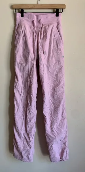 lululemon athletica Pink Women Size 0 Pants Cargo Bottoms Athletic Wear Clothing thumbnail 1