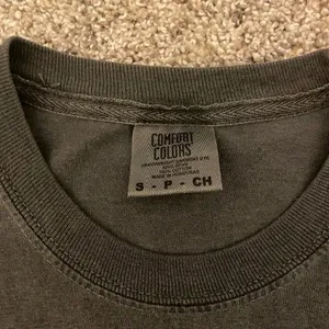 Comfort Colors Embroidered heart shirt thumbnail 3
