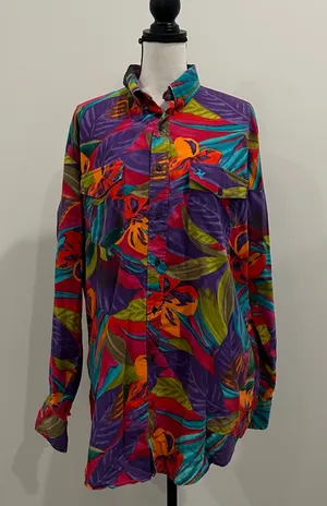 Vintage Loneroo by Roper Button Down Shirt thumbnail 1