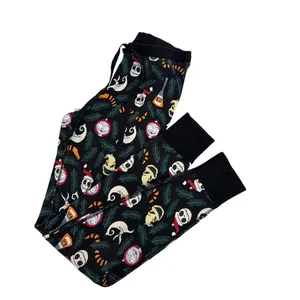 Hanna Andersson Disney Nightmare Before Christmas Pajama Sleep Pants Size XS thumbnail 2