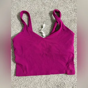 Lululemon Align Tank Top in Magenta Purple Size 6 Athleisure Buttery Soft Crop thumbnail 4