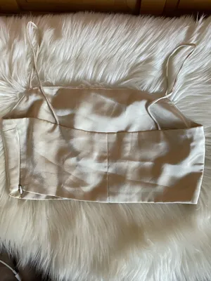 Fame Partners Satin Spaghetti Strap Crop Top thumbnail 5