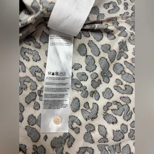 Exquise Anthropologie Cotton Blend Relaxed Leopard Tobie Shirt Dress Sz XS. P-46 thumbnail 10