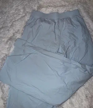 Lululemon Stretch Woven Wide-Leg High-Rise Pant Powder Blue size Large thumbnail 1