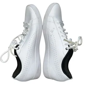 Puma White Lace up Sneakers(Size 8W) thumbnail 4