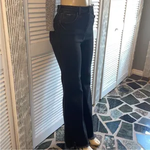 Insane Gene- Revival Black High Rise Super‎ Flare size 0 thumbnail 4