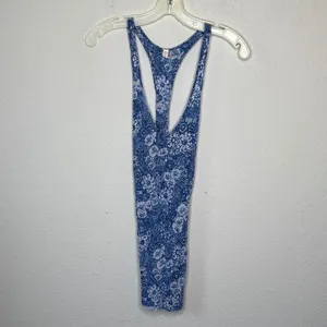 Free‎ People Racerback Tank Top Blue thumbnail 8