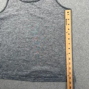 New Balance Women's Medium Gray Heather Racerback Tank Top Activewear Workout thumbnail 5