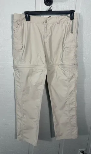 The Northface Women’s Khaki Convertible Pants Size 12 EUC thumbnail 1