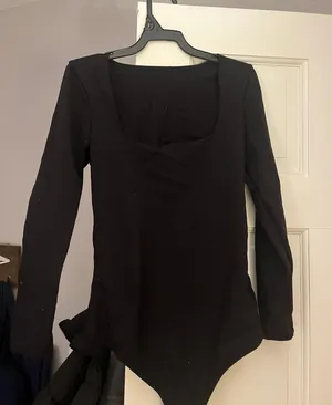 Black Bodysuit Size M thumbnail 1