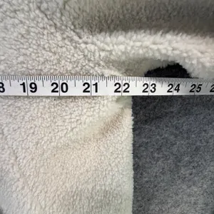 Lululemon Scuba Oversize Half Zip Sherpa Sweatshirt M/L Ivory Fleece Funnel Neck thumbnail 9