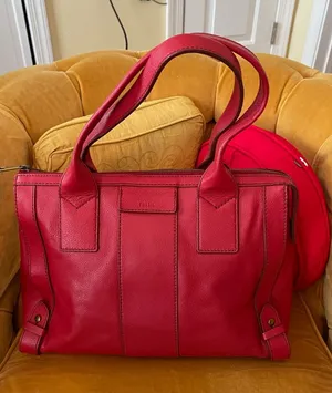Fossil Gwen Satchel Crimson Shoulder Bag ZB6994933 thumbnail 1