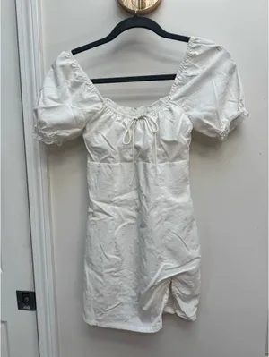 Princess Polly White Mini Dress thumbnail 2