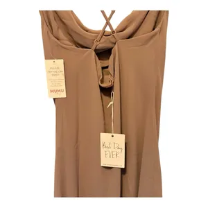 Show Me Your MuMu Weddings Verona Cowl Dress nwt thumbnail 8
