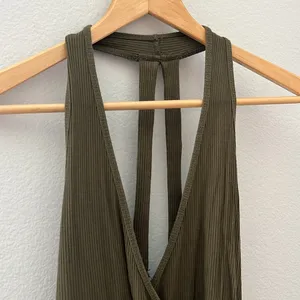 Abercrombie and Fitch Ribbed Tanktop Bodysuit | Size Medium thumbnail 2