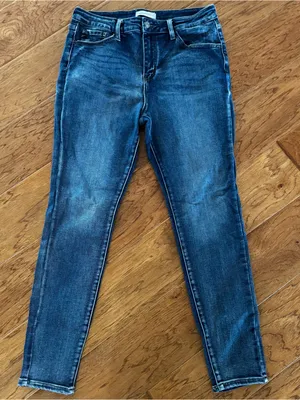KanCan Essentials Skinny Jeans Women’s 13/30 Medium Wash Denim Casual thumbnail 1