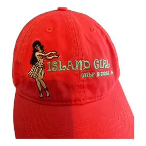 Island Girl Gulf Shores Alabama Jacobson Hat Cap Pink Strapback Adjustable‎ thumbnail 5