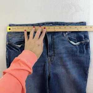 Good American 14 32 Good Legs‎ Skinny Jeans In Indigo Blue High Rise Stretch thumbnail 13