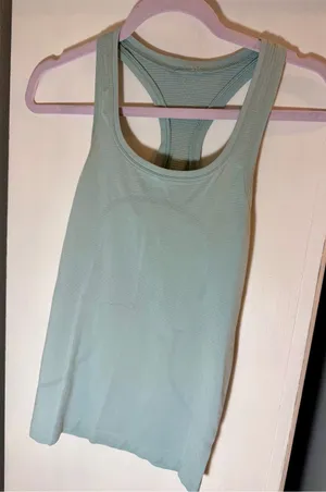 Lululemon blueish/green tank top! Size 2! thumbnail 1