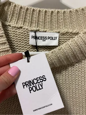Princess Polly Harmony Sweater Beige NWT thumbnail 4