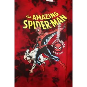 Marvel The Amazing Spider-Man Tie Dye Graphic T-Shirt thumbnail 2