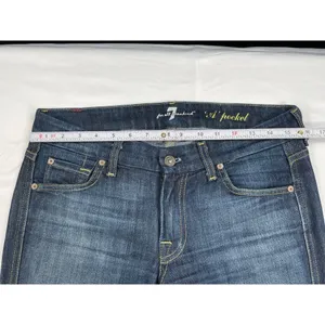 7 For All Mankind SKU 7550 Bootcut Womens Denim Jeans Size 27 thumbnail 3