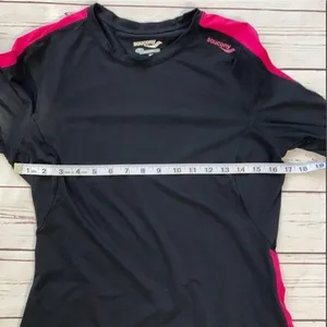 Saucony Long Sleeve Black Running Shirt Size Medium thumbnail 7