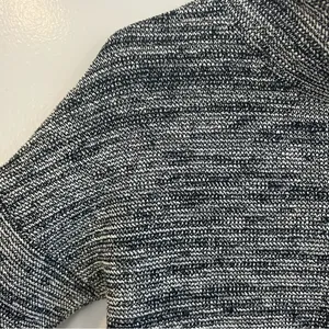 Madewell Knit Blue Cowl Neck Long Sleeve Relaxed Sweater Size Small thumbnail 10