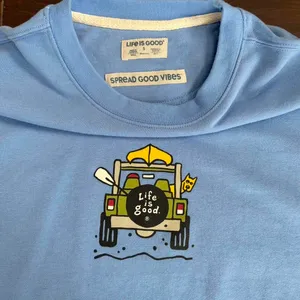 Life is Good Crewneck thumbnail 3